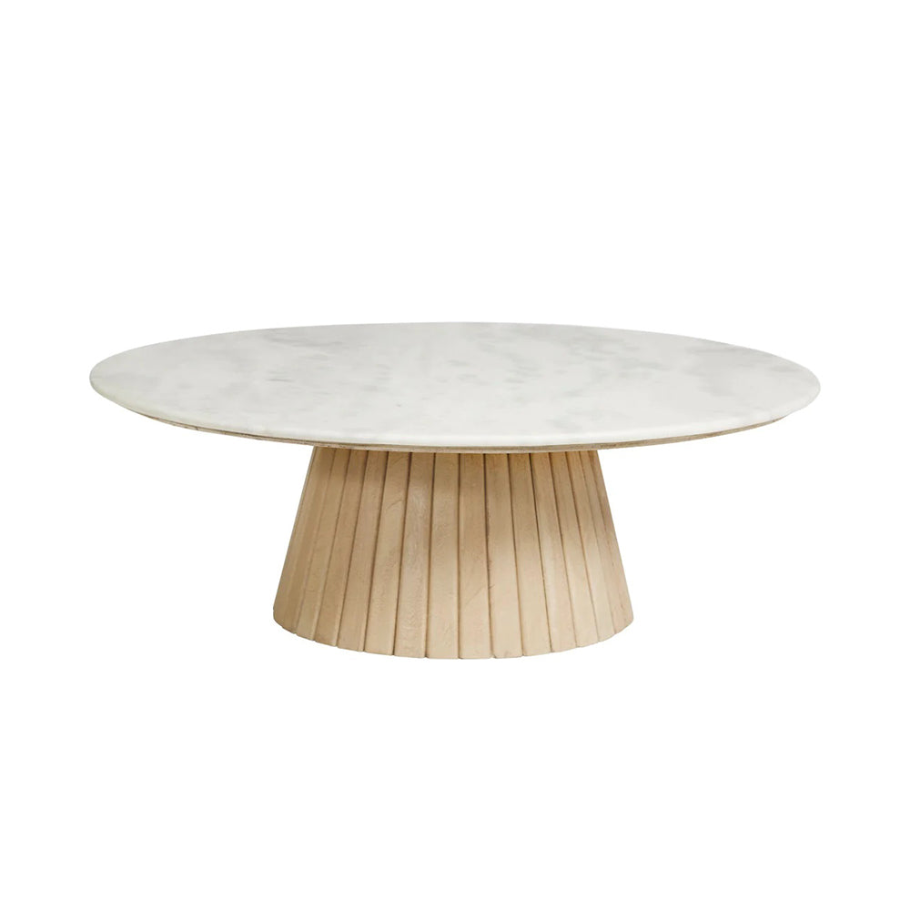 Milson Round Coffee Table - Marble
