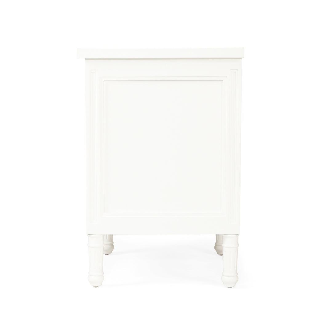 Collaroy Bedside Table - White