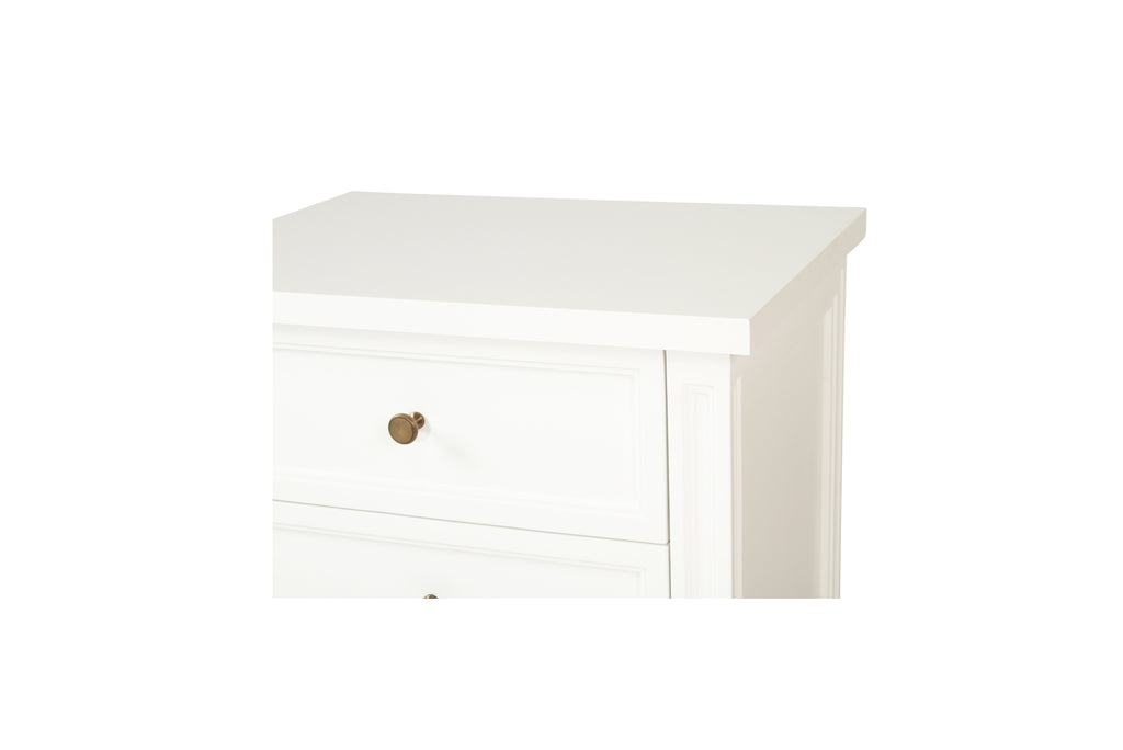 Collaroy Bedside Table - White