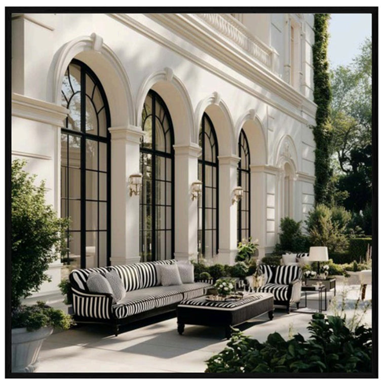 Noir Terrace Wall Art