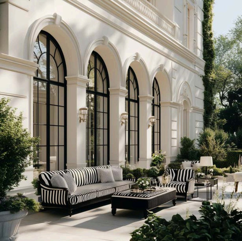 Noir Terrace Wall Art