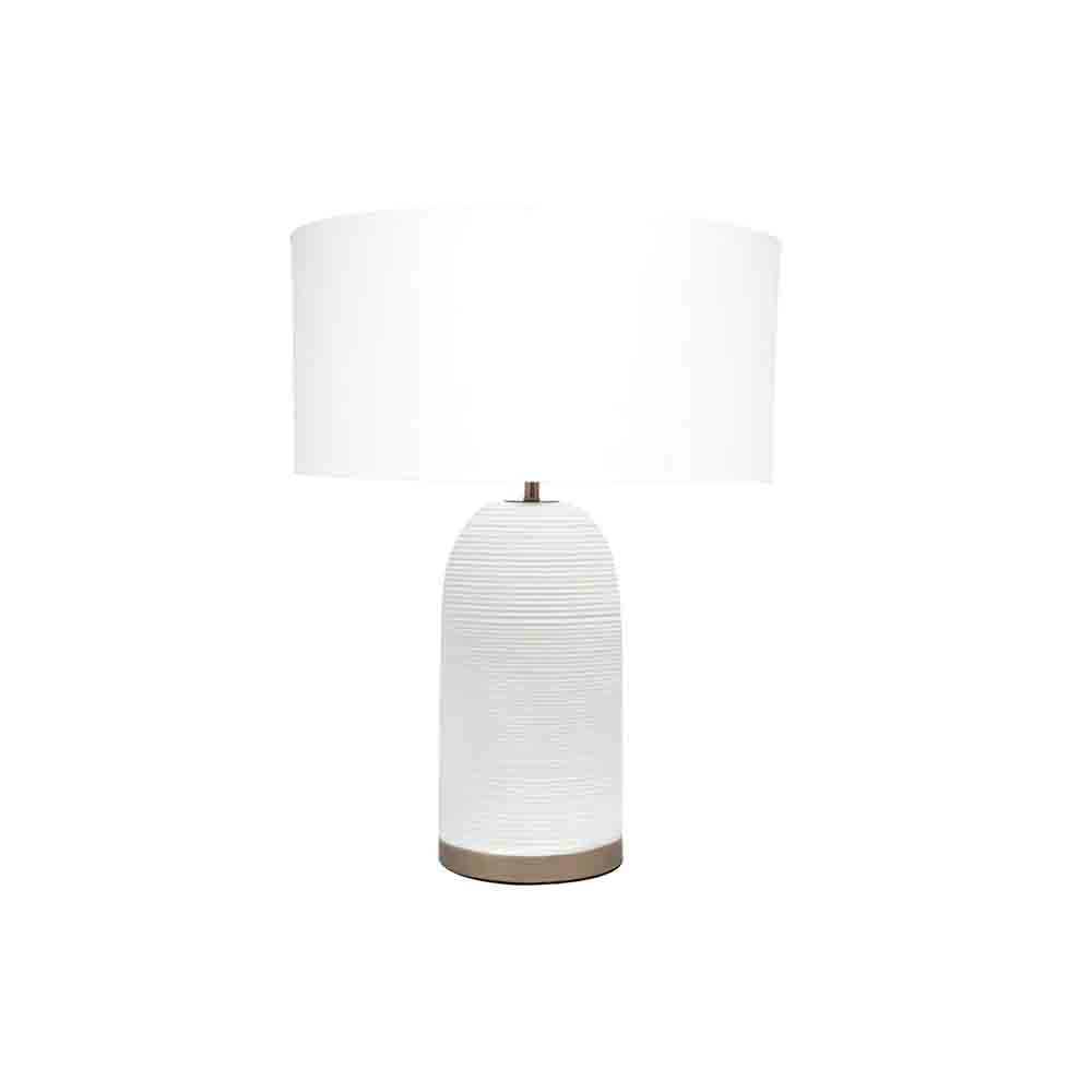 Omaha White Table Lamp