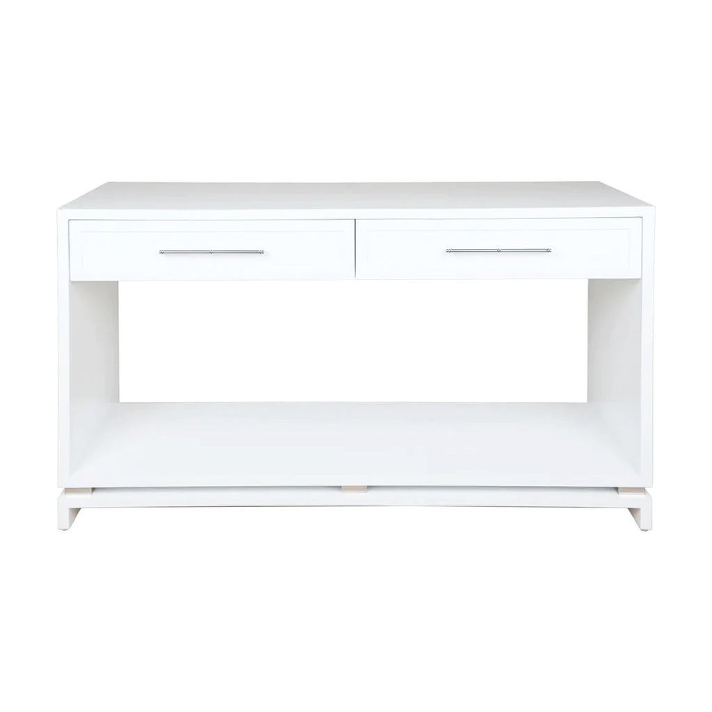 Pearl Hamptons Console Table - White