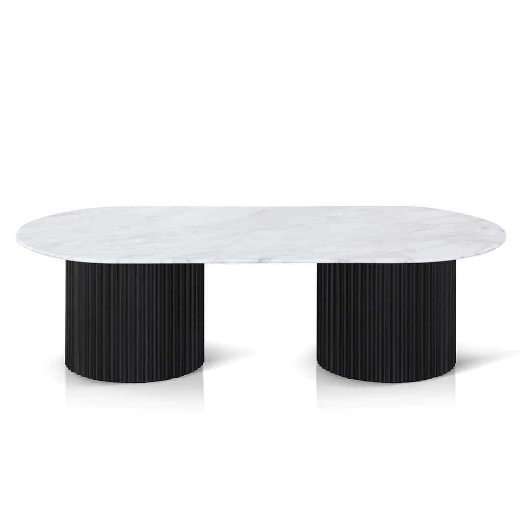 Rhome Marble Coffee Table - Black
