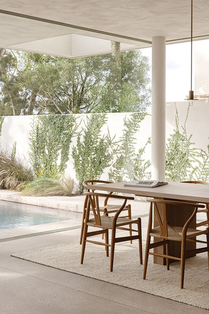 Steph and Gian Elm Pepper Rug