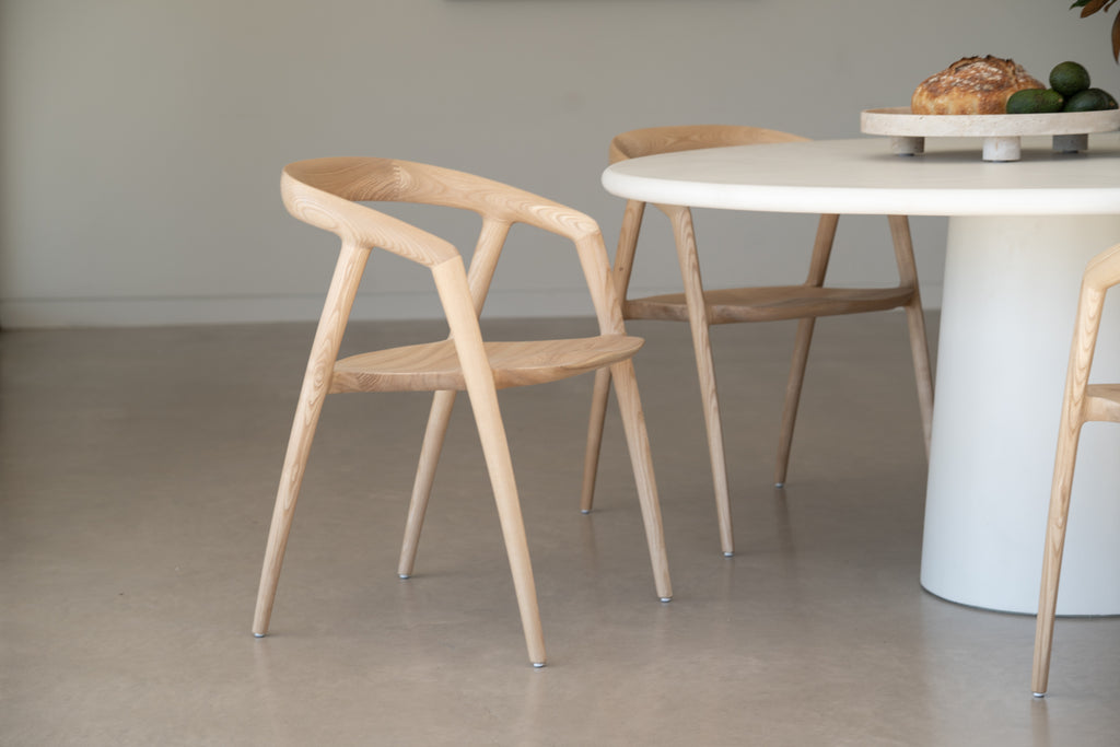 Sabre Wooden Dining Chair - Natural