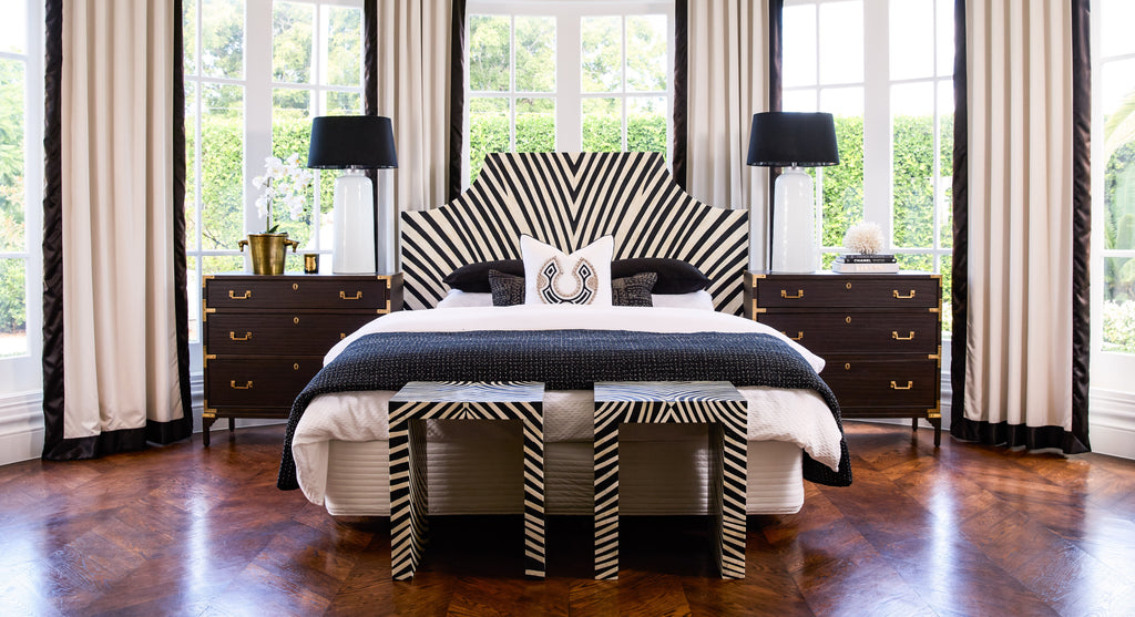 Savannah Bone Inlay Side Table