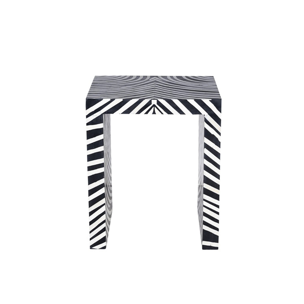 Savannah Bone Inlay Side Table