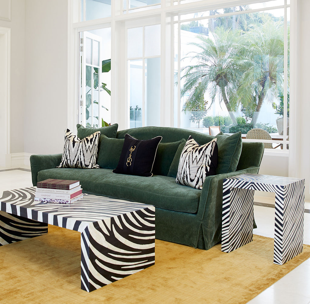 Savannah Bone Inlay Side Table