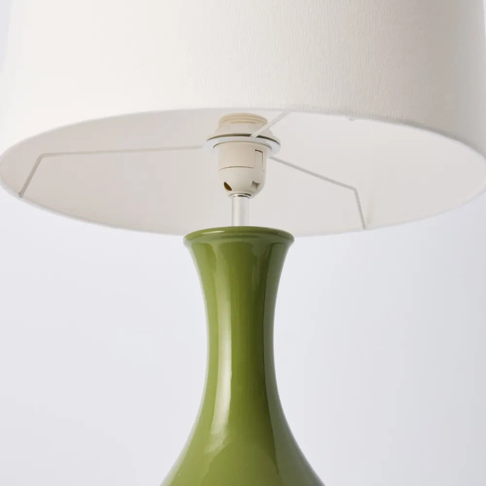 Serena Table Lamp - Olive
