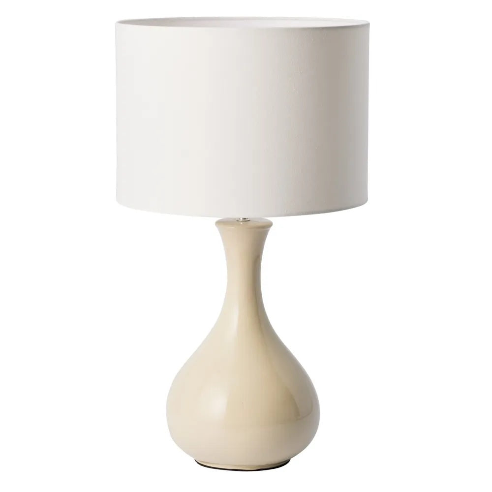 Serena Table Lamp - White