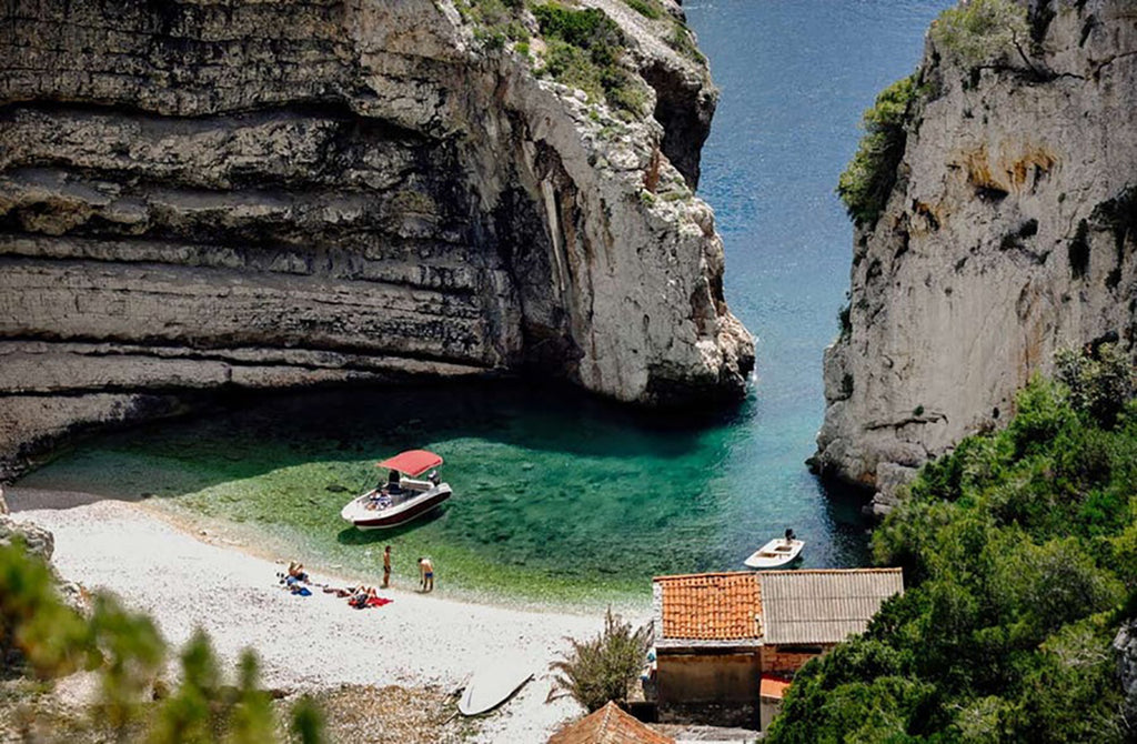 Stiniva Stowaway Croatia Coastal  & Travel Wall Art