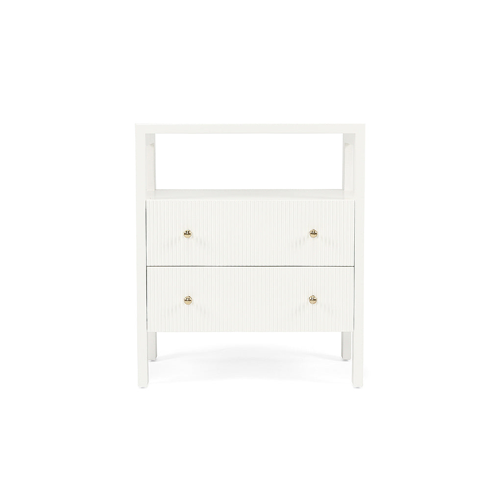 Taylor Bedside Table - White