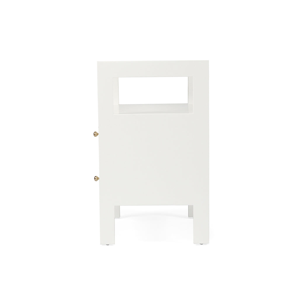 Taylor Bedside Table - White