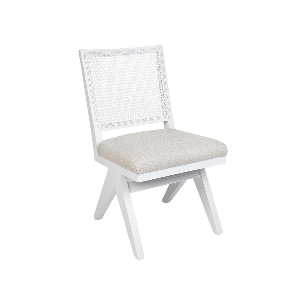 The Imperial White Dining Chair