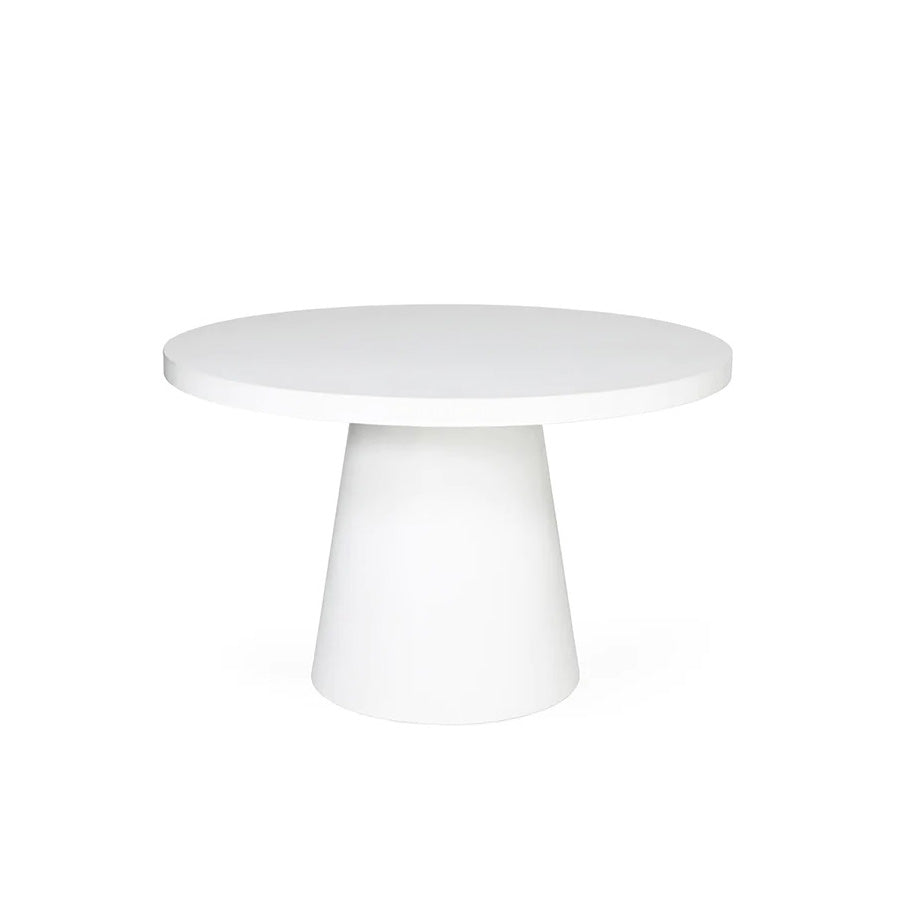 Whitehaven Round Outdoor Dining Table - White