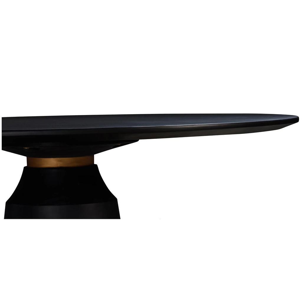Kelly Black Round Dining Table