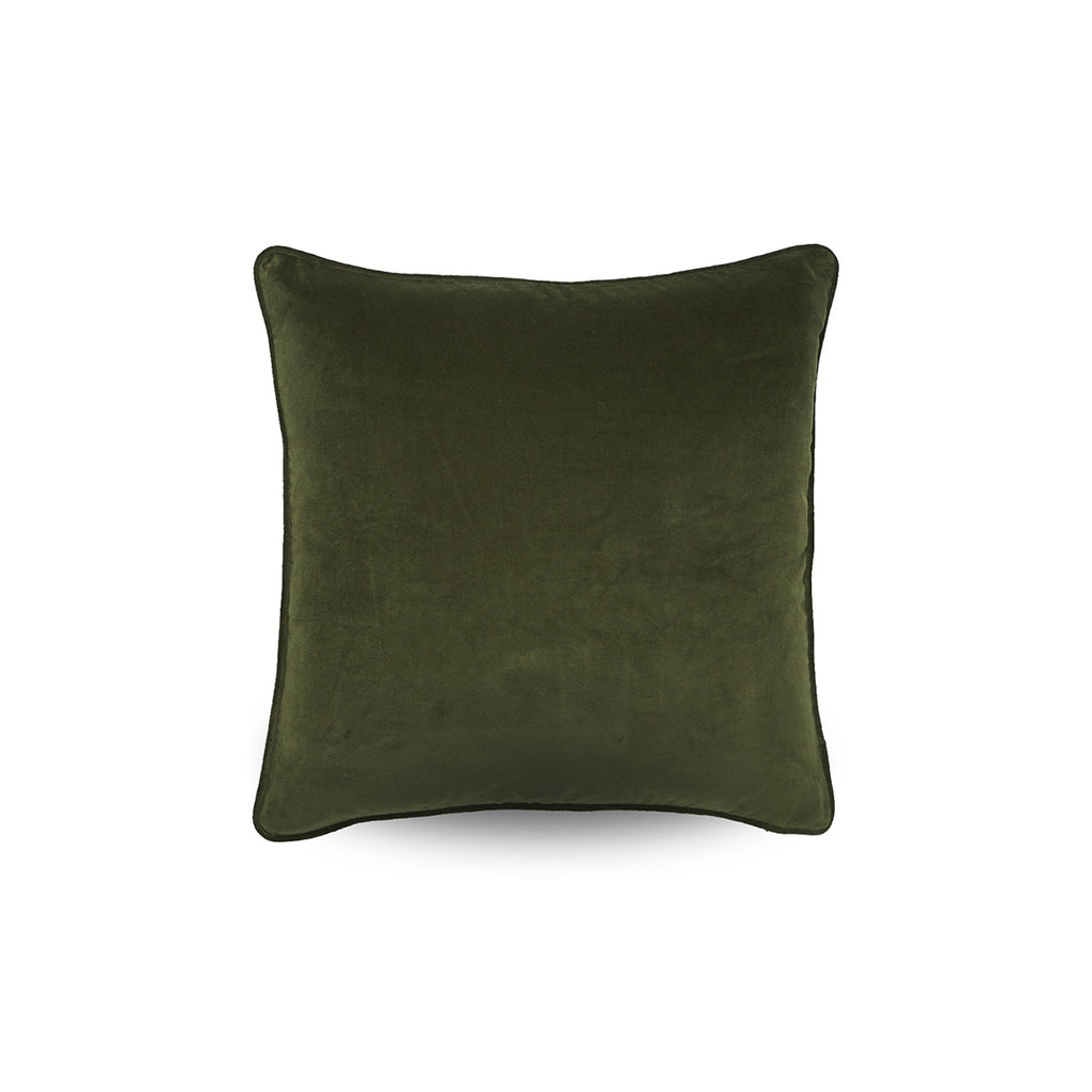 Bahama Velvet Cushion Cover - Pine Green