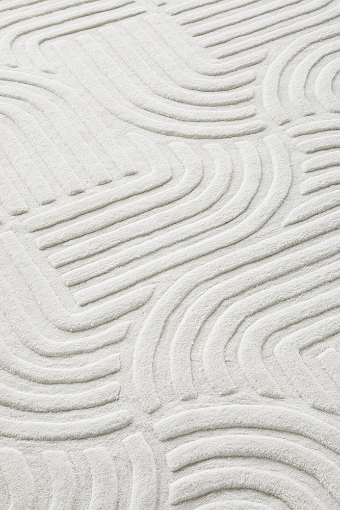 Darren Palmer Zen White Rug – Attica House