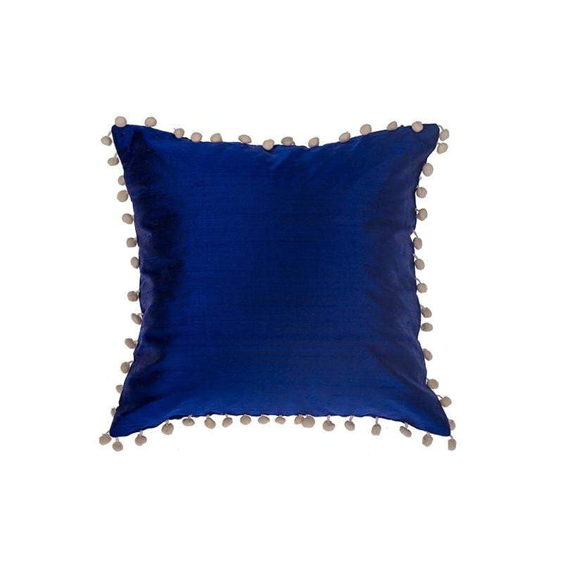 Handmade Designer Silk Cushion Cover