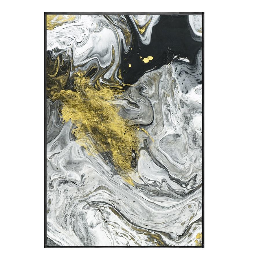 Black and Gold Abstract Art | Modern Abstract Art