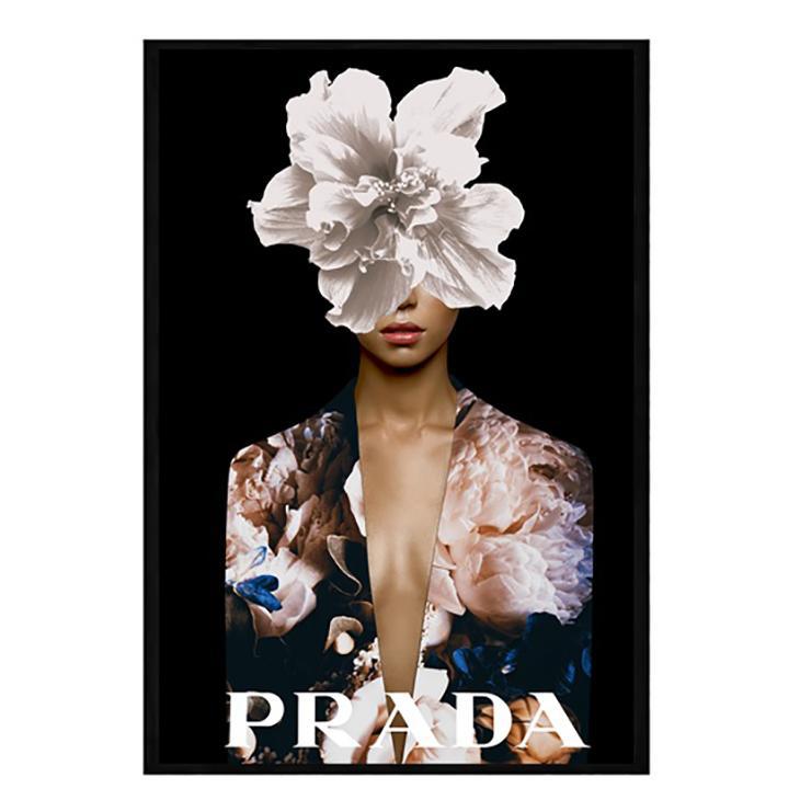 Prada Girl Fashion Wall Art