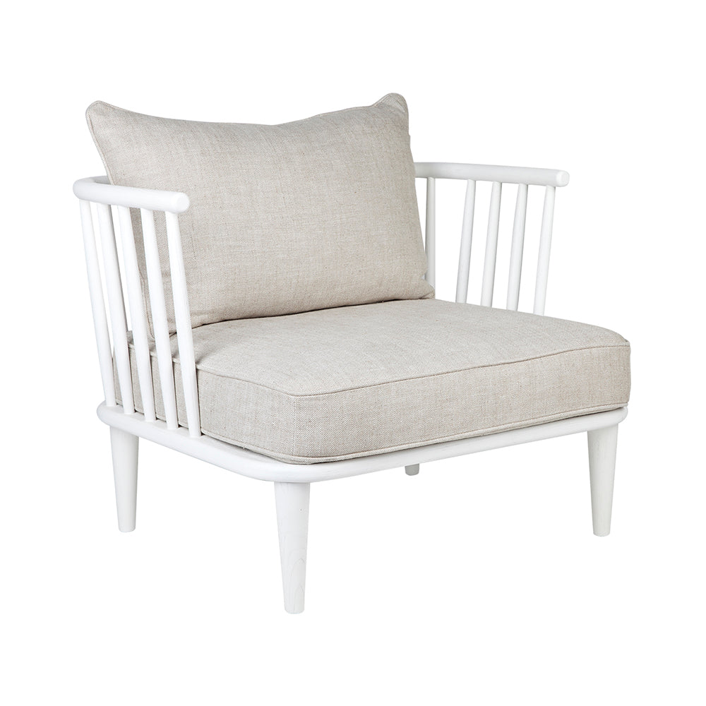 Kelly Hampton Style Armchair | Pavilion Linen Armchair 