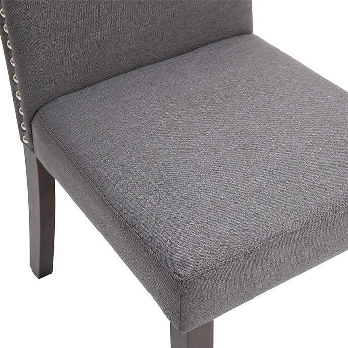 Lethbridge Hamptons Style Dining Chair - Grey
