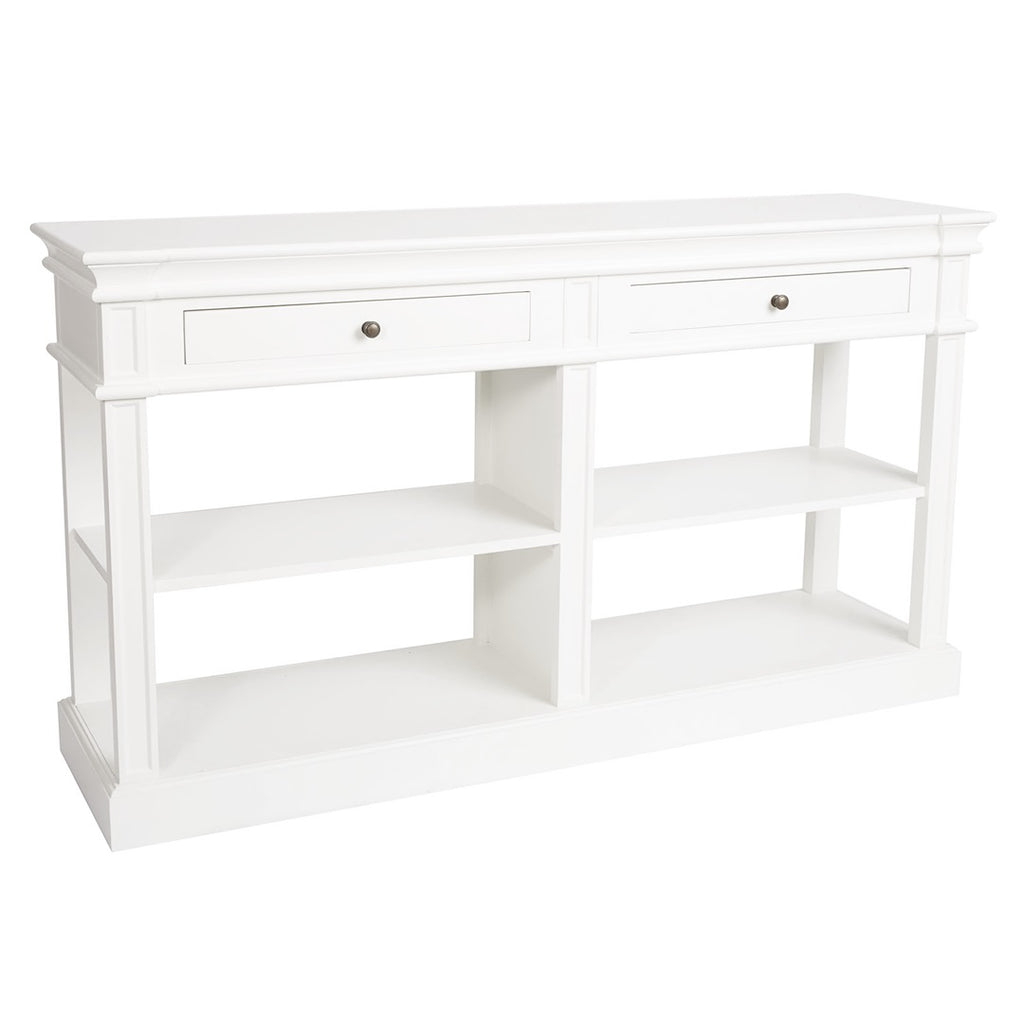 Shelter Console Table White