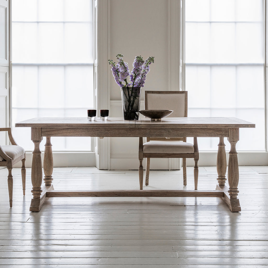 Lucas Extension Dining Table Natural 2.5m