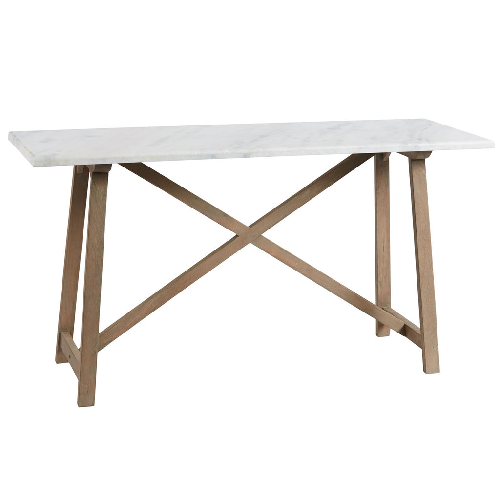 Providence Marble Console Table