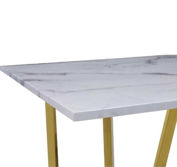 Amelia Gold Dining Table