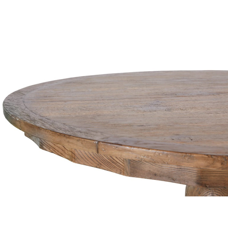 Antigua Round Dining Table - Natural