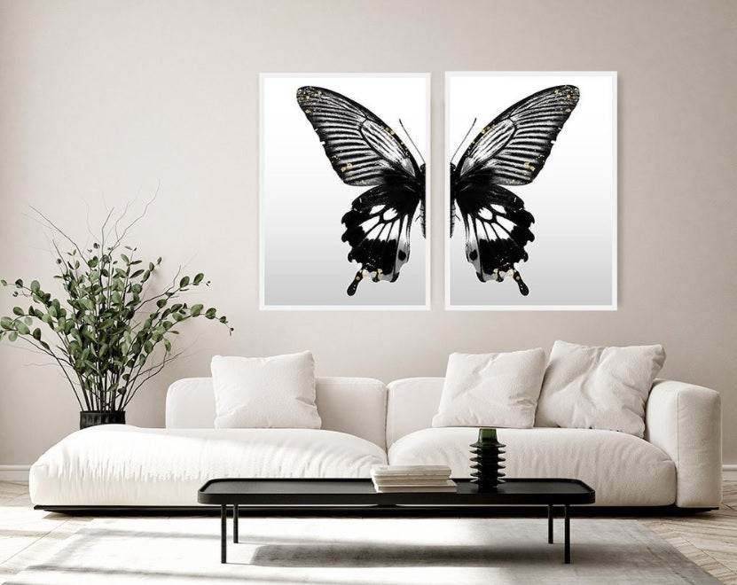 Butterfly Effect Left Wall Art