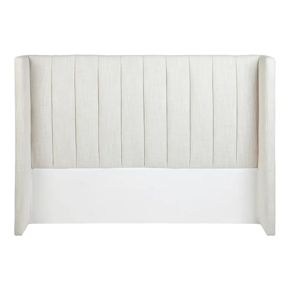 Central Park White Bedhead Linen | Attica Luxury Furniture Sydney