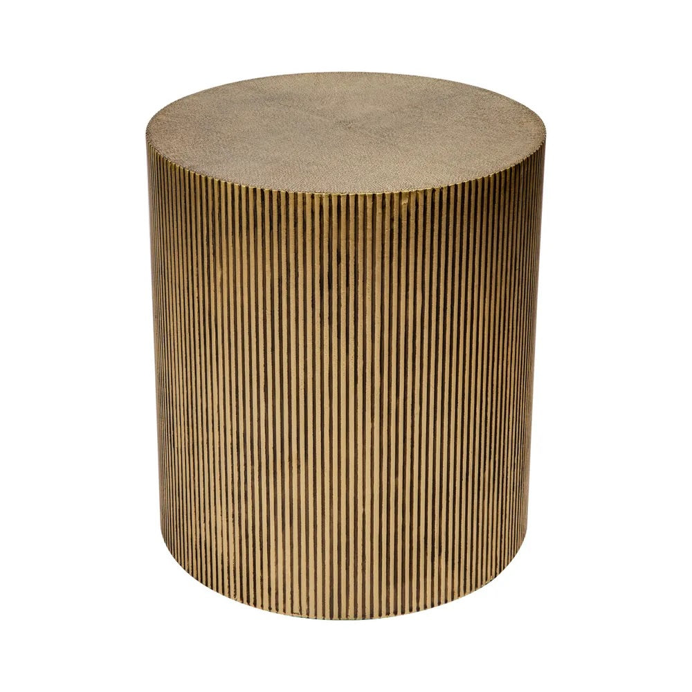 Chadwick Brass Side Table | Gold look side table