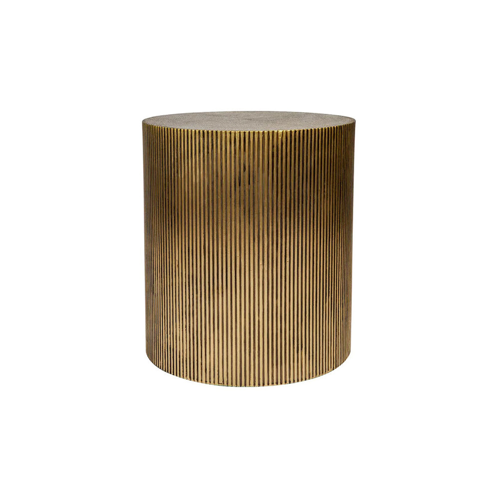 Chadwick Brass Side Table | Gold look side table