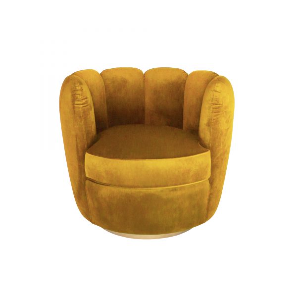 Soho Velvet armchair Honeycomb | Art Deco Armchair 