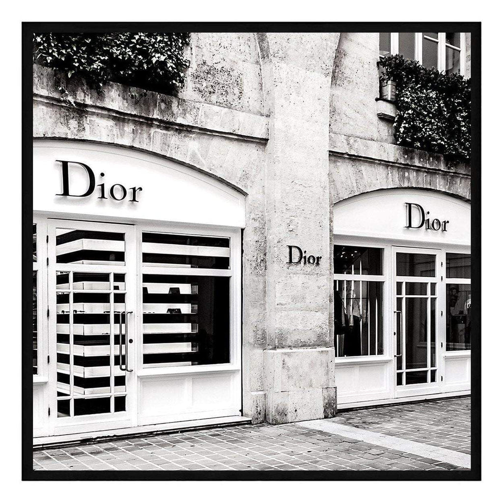 Dior House Fashion Wall Art | Black and White Wall Art