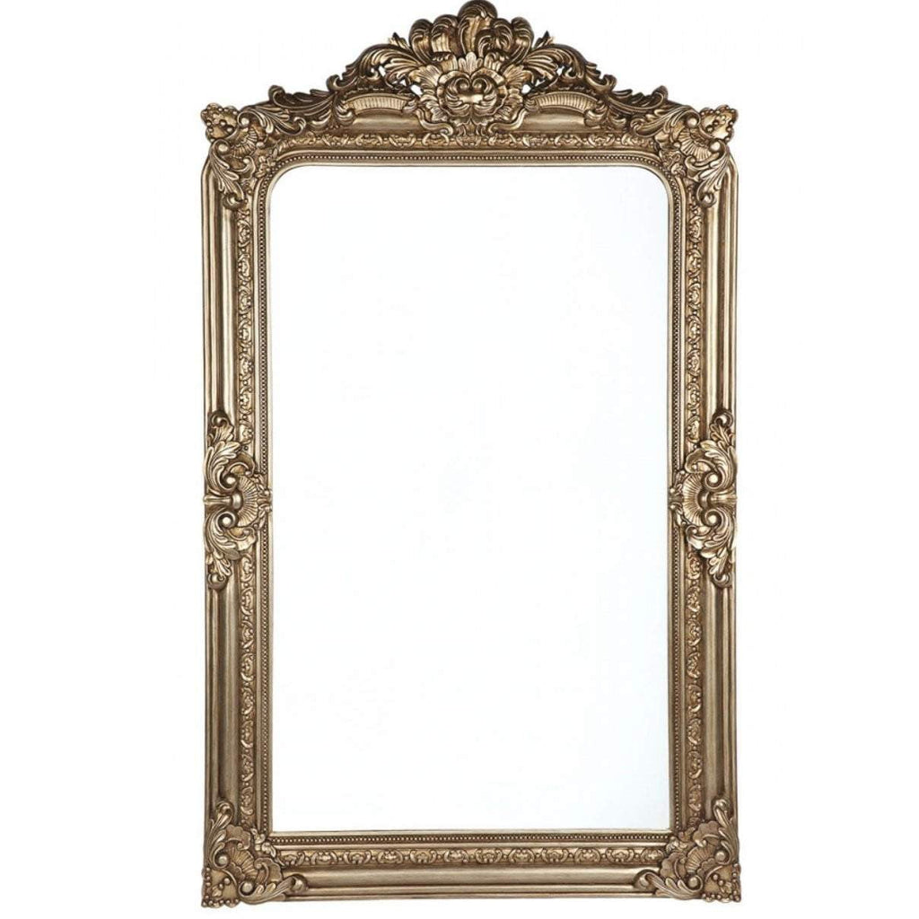 Elyssa Gold Floor Mirror | Living Room Mirrors