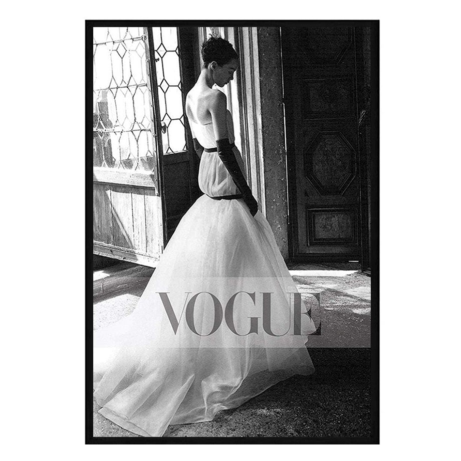 French Elegance Vogue Print