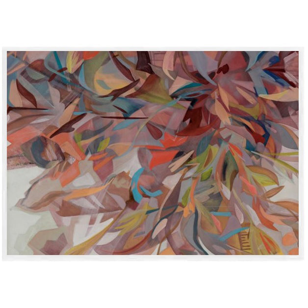 Inspire Autumn Leaves Abstract Wall Art | Attica House Wall Art