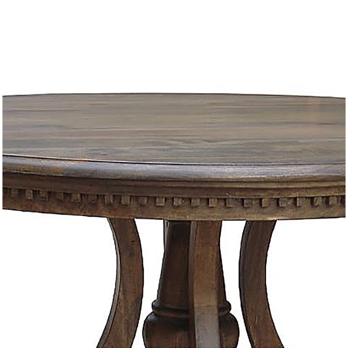 Louis Round Dining Table - Walnut