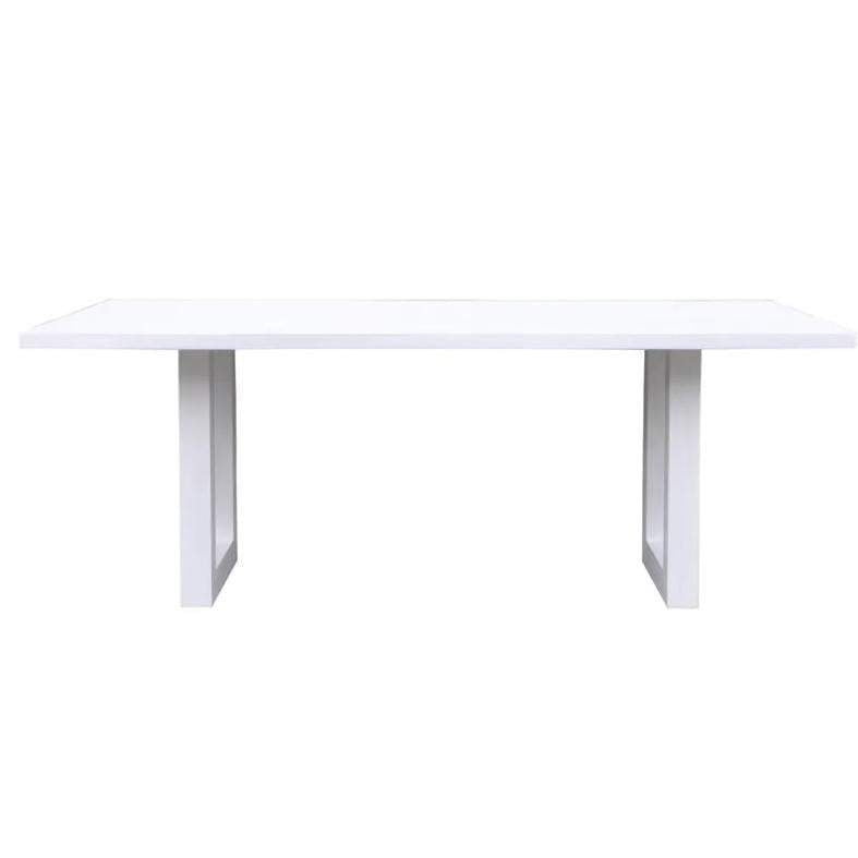 London Dining Table - 2m White| Hamptons Style Dining Table