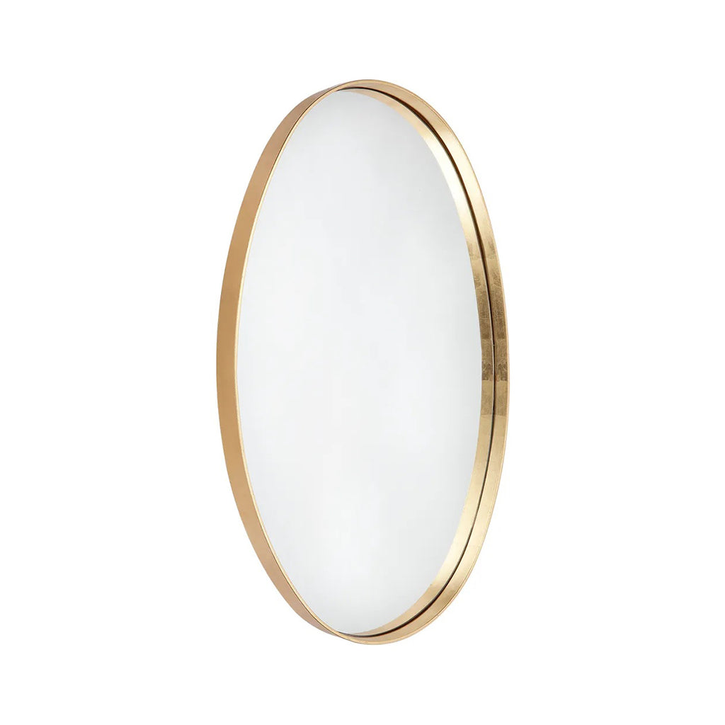 Lucille Gold Oval Wall Mirror | Living Room Mirror