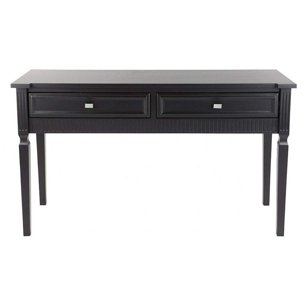 Marlowe Black Console Table | Marlowe Hamptons Console Tables
