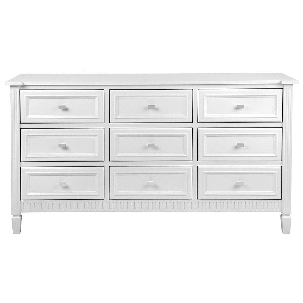 Marlowe White Chest of Drawers | White Buffet Cabinet