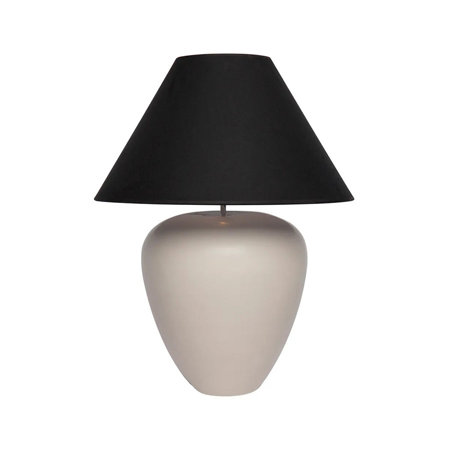 Picasso Table Natural Lamp - Black Shade