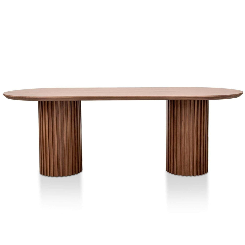 Pearson Designer Dining Table 2.2m - Walnut