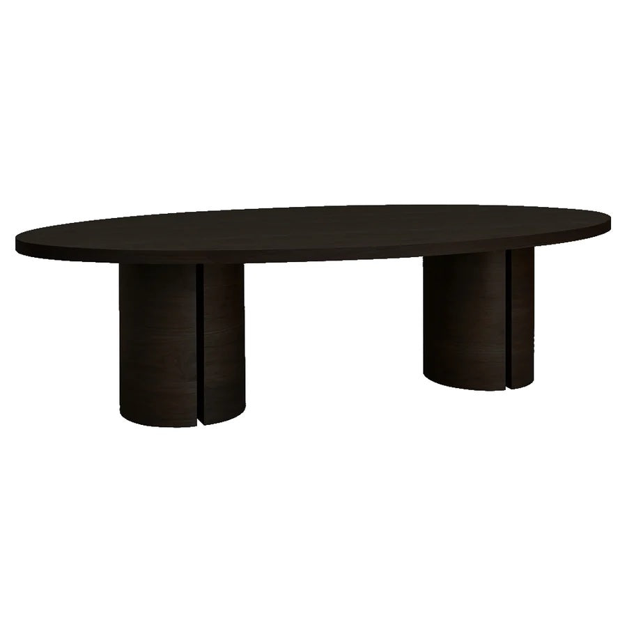 Sinclair Oval Dining Table - Black